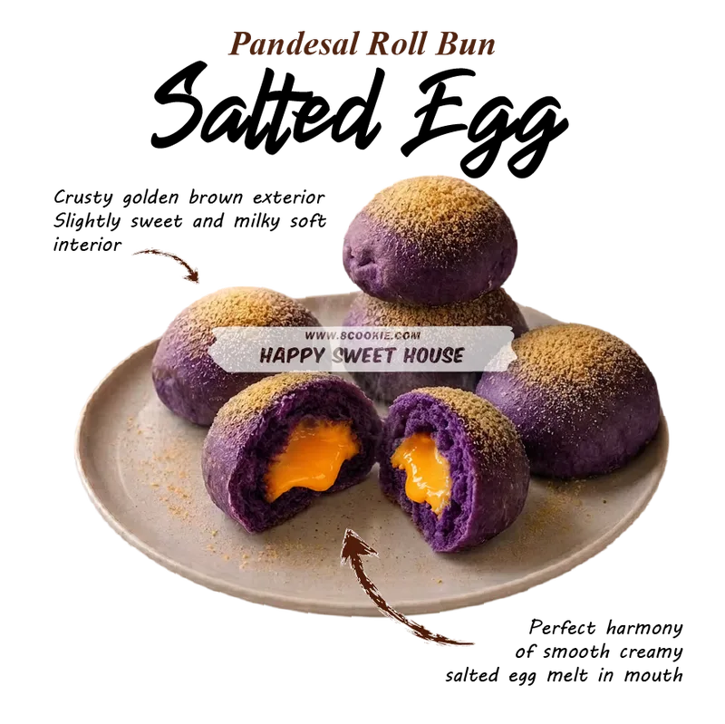 Salted Egg Pandesal Bun - New