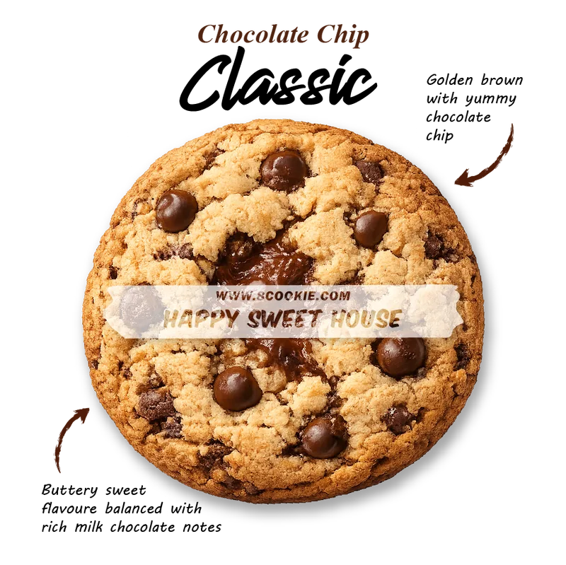 Classic Chocolate Chips Soft Cookies