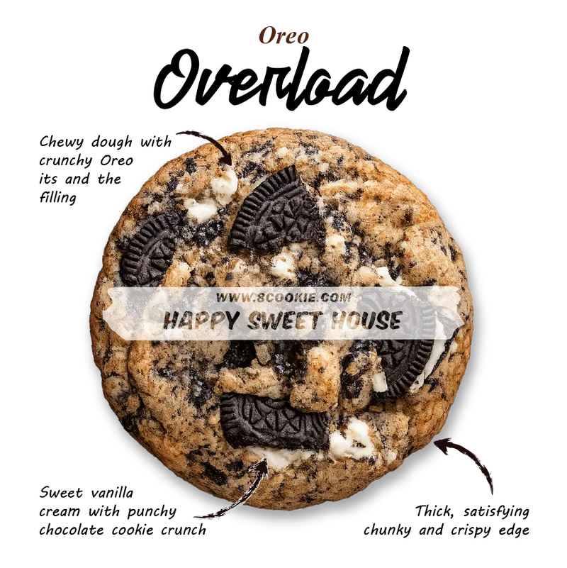 Oreo Overload Soft Cookies & Cream