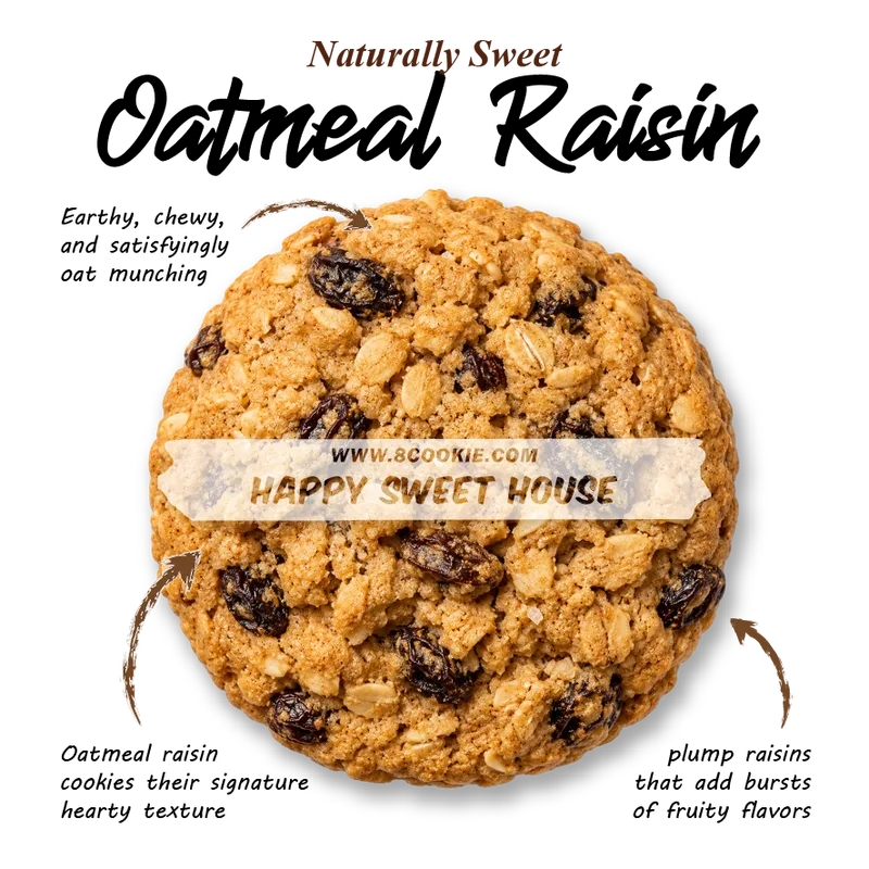 Oatmeal Raisin Soft Cookies