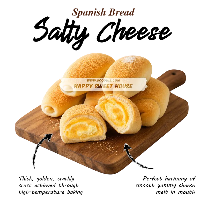 Spanish Bread Salty Cheese (Filipino Bread Roll)