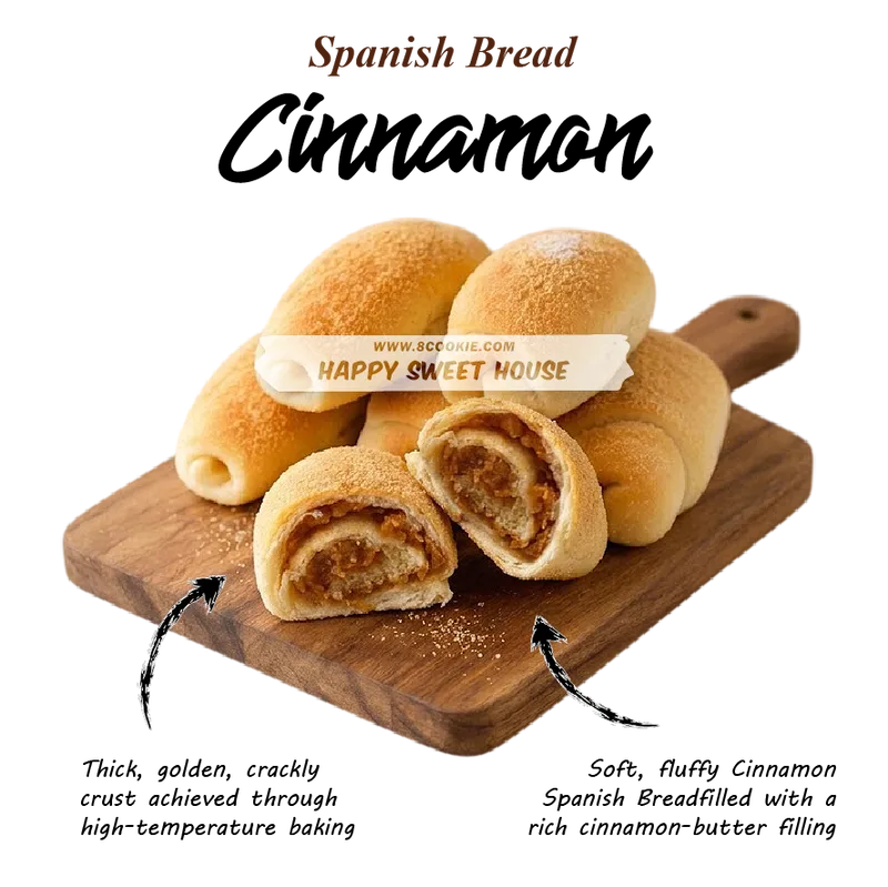 Spanish Bread Cinnamon (Filipino Bread Roll)